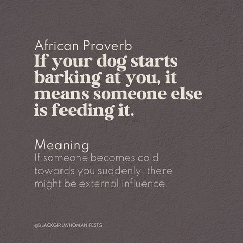 Don't get it twisted, the "external influence" could be your own actions that you should take responsibility for. #blackgirlwhomanifests #blackgirlswhomanifest Truth About Life, Twisted Quotes, African Quotes, Unique Words Definitions, African Proverb, Proverbs Quotes, Take Responsibility, Philosophical Quotes, Wise Words Quotes