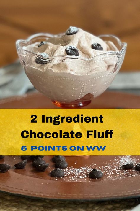 Indulge guilt-free with our 2-Ingredient Chocolate Fluff! 🍫✨ Whip up a delightful treat using just Cool Whip and Jello Instant Pudding. This Weight Watchers-friendly recipe is a sweet sensation with a low SmartPoints value. Quick, easy, and oh-so-decadent—pin it now for a deliciously light dessert experience! 🤤📌 #ChocolateFluff #WeightWatchersFriendly #TwoIngredients #DessertMagic Cool Whip And Jello, Instant Pudding Desserts, Low Calorie Desserts Easy, Instant Pudding Recipes, Chocolate Fluff, Ww Chocolate, Jello Pudding Recipes, Jello Pudding Desserts, Quick Puddings