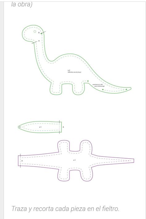 Dino Pattern Sewing, How To Sew A Dinosaur, Plush Dinosaur Pattern, 3d Felt Animals, Dino Stuffed Animal Pattern, Free Stuffie Sewing Patterns, Dino Plush Pattern Free, Hand Sew Plushies, Simple Stuffed Animal Pattern Sewing