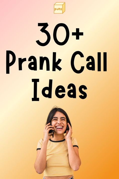 Prank Call Ideas To Say, Prank Calls Ideas Funny, Prank Call Boyfriend, Prankcall Ideas, What To Say When Prank Calling, Pranks Call Ideas, Things To Say On Prank Calls, Prank Call Ideas That Arent Boring, Prank Call Ideas For Friends