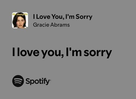 I Love You, I'm Sorry I Love You Im Sorry, Plane Playlist, I’m Sorry, Character Duos, The Selection Dresses, Peter Core, Highway Man, Sorry Lyrics, Selection Dresses