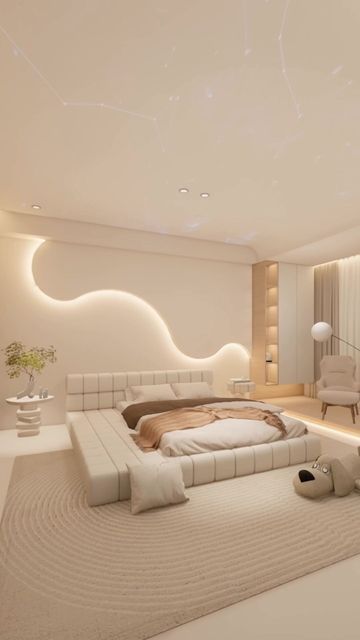 Large Bedroom Decorating Ideas, Luxury Teen Bedroom, Dream Rooms For Adults, Bubble Bedroom, Family Bedroom Ideas, Bedroom Lighting Ideas Ceiling Small Rooms, Small Luxury Bedroom, Modern Teen Bedroom, Bubble Bed