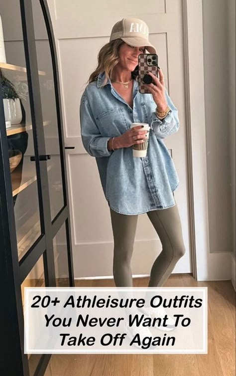 ✨ You always ask about my favorite athleisure outfits that are just comfy on the streets & in the gym.Got you! In my latest blog post you find  20+ Stylish Outfits you want to wear every day. Click the link! Casual Outfits Workout, Parisian Athleisure, Fall 2024 Athleisure Trends, Casual Athletic Outfits Spring, Sports Day Outfits For Women, Sporty Outfits For Women Plus Size, Athleisure Outfits Fall 2024, Plus Size Sports Mom Outfits, Athletic Boho Style