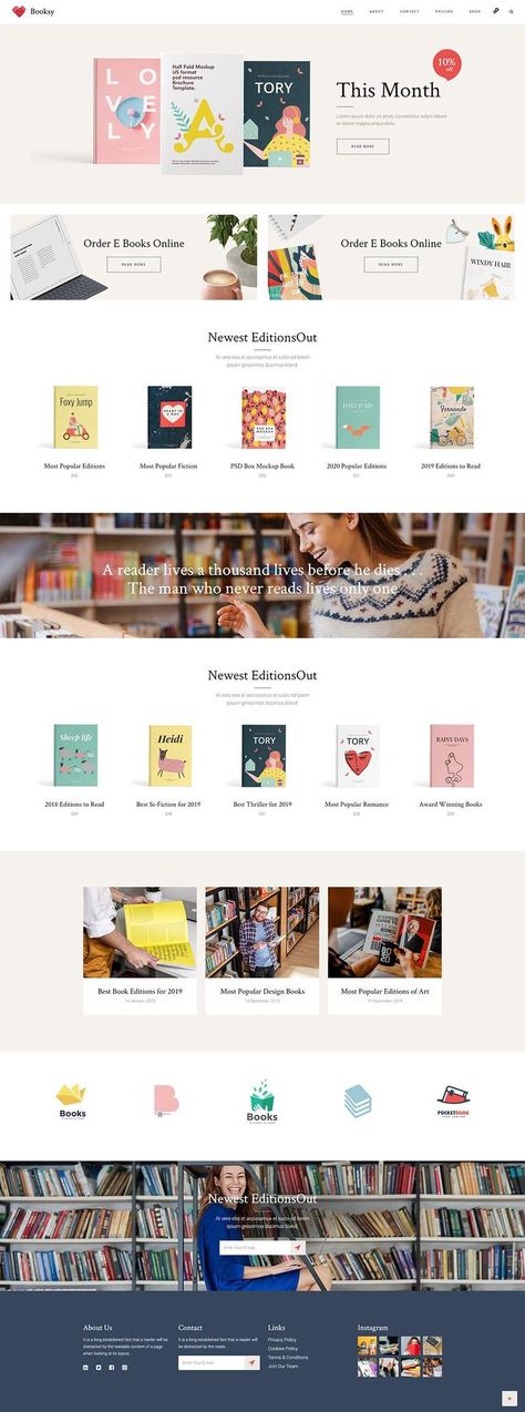 Bookstore Web Design, Web Book Design, Online Book Store Website Design, Book Website Design Inspiration, Book Store Website Design, Book Web Design, Bookstore Website Design, Book Website Design, Book Store Design