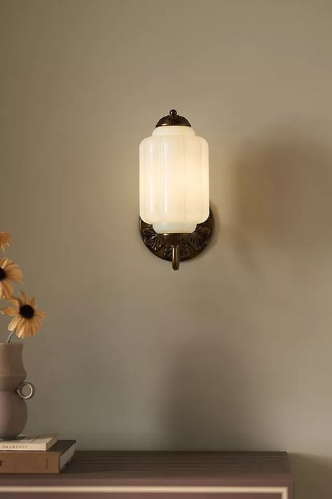 Eloise Glass Sconce | Anthropologie Salon Suite Decor, Salon Suites Decor, Chic Bedroom Decor, Vintage Wall Sconces, Bathroom Wall Sconces, Outdoor Holiday Decor, Top 50, Decor Lighting, Living Dining Room