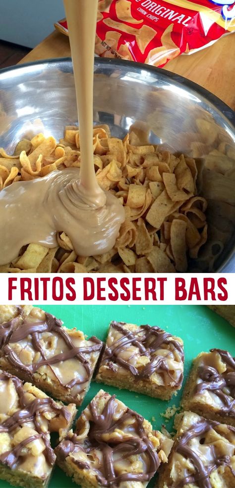 Easy Bar Recipes For A Crowd, Easy Treats For Work, Birthday Treats For A Crowd, Fun Snack Ideas For Adults, Easy Dessert Bars For A Crowd Simple, Dessert For Coworkers, Fun Finger Desserts, Fritos Dessert Bars, Nursing Home Desserts