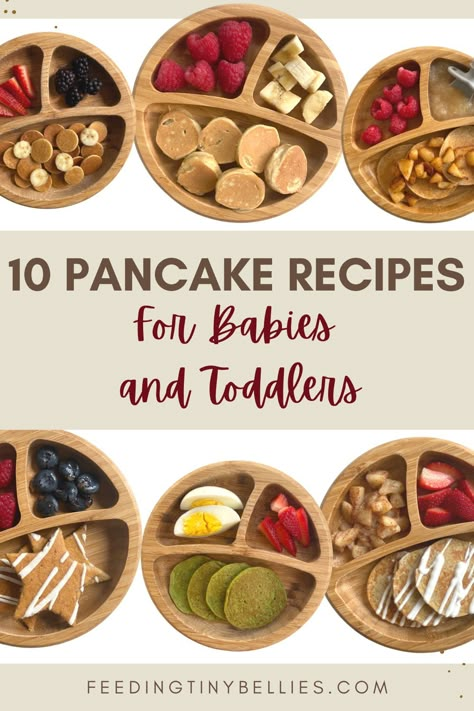 Pancake For 6 Month Old, 8 Month Old Breakfast Ideas Blw, Pancakes For 7 Month Old, 10 Month Old Pancakes, Simple Baby Pancakes, 7 Month Old Pancakes, 6 Month Pancakes, Pancakes For Infants, Homemade Baby Pancakes