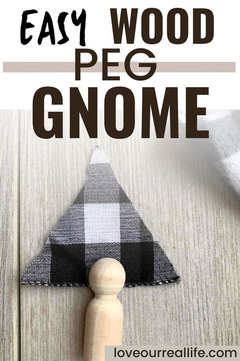 Learn to make diy wood peg dolls this Christmas. These cute wooden gnomes are a fun diy craft for all ages. Peg People Diy, Diy Gnome Doll, Clothespin Diy Crafts, Clothespins Diy, Wooden Clothespin Crafts, Easy Christmas Craft, Gnome Doll, Spool Crafts, Wood Peg Dolls