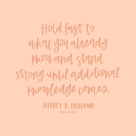 Lds Iphone Wallpaper Quotes, Elder Holland Quotes, Quotes About Future, Lds Quotes Uplifting, Lds Church Quotes, Mission Quotes, Holland Quotes, Doubt Quotes, Missionary Quotes