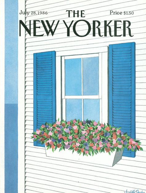 Affiches D'art Déco, The New Yorker Magazine, New Yorker Magazine, New Yorker Covers, Dorm Posters, Picture Collage Wall, Art Collage Wall, July 28, Picture Collage