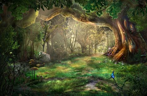 Anime Jungle, Dream Environment, Book Cover Background, Dnd Backgrounds, History Background, Jungle Illustration, Forest Backdrops, Download Anime, Graphic Design Infographic