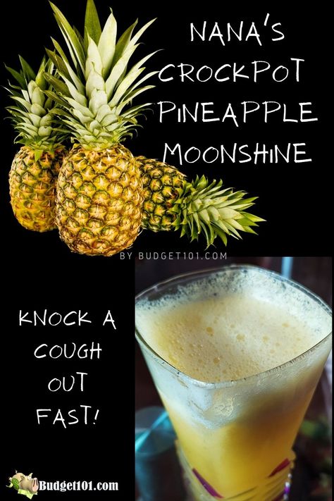 Pineapple Moonshine Recipes, Crockpot Moonshine Recipes, Everclear Moonshine Recipes, Homemade Moonshine Recipes, Dreamsicle Moonshine, Crockpot Moonshine, Lemon Drop Moonshine Recipe, Pineapple Crockpot, Pineapple Moonshine