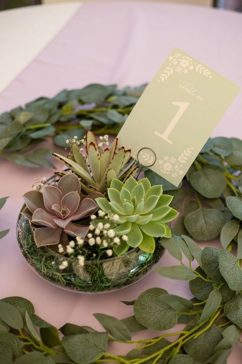 Glass Wedding Centerpieces, Succulent Wedding Centerpieces, Plant Centerpieces, Home Plants, Tafel Decor, Table Party, Succulent Centerpieces, Succulent Wedding, Shower Centerpieces