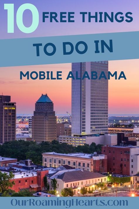 There are several free things to do in Mobile, Alabama to do with your family. Here is a guide to help you with it all! #mobilealabama #freethingstodo #alabama #familytravel #freetravel #fun #ourroaminghearts | Mobile Alabama | South | Things to do | Family Day | Family Friendly Activities | Free Things to Do | Our Roaming Hearts | Travel | Mobile Alabama Things To Do In, Couples Things To Do, Frugal Travel, Usa Places To Visit, Alabama Travel, Things To Do Alone, Mobile Alabama, Adventure Travel Explore, Vacation Tips