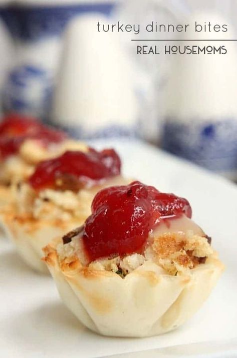 Mashed Potato Bites, Phyllo Shells, Cranberry Bites, Turkey Appetizers, Thanksgiving Leftover Recipes, Quick Bites, Thanksgiving Time, Potato Bites, Thanksgiving Leftovers