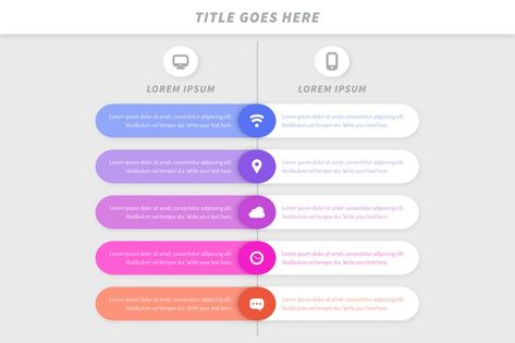 Comparison Chart Design, Comparison Design, Comparison Infographic, List Infographic, Infographic Business, Chart Infographic, Process Infographic, Adobe Photoshop Design, Infographic Elements