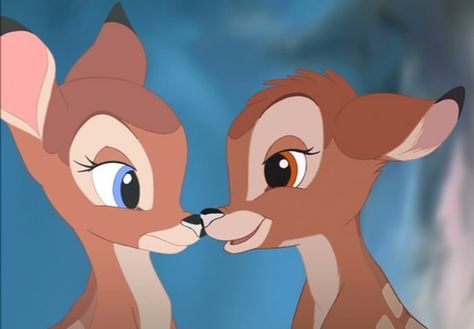 Bambi Disney Romance, Bambi Disney, Animation Disney, Disney Songs, Disney Animals, Disney Couples, Old Disney, Disney Aesthetic, Art Disney