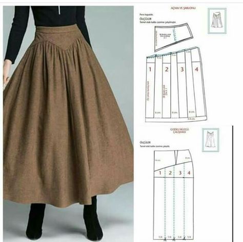 Detail Couture, Diy Vetement, Seni Dan Kraf, Skirt Patterns Sewing, Sewing Skirts, Sewing Design, Diy Sewing Clothes, Clothes Sewing Patterns, Diy Blouse