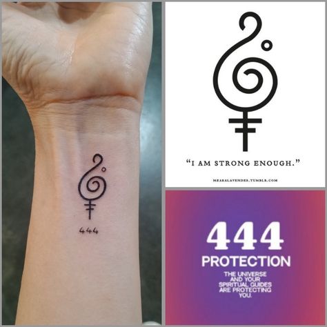 Spiritual Simple Tattoos, Small Spiritual Tattoos Universe, Spiritual Tattoos For Women Universe, Strong Tattoos For Women Symbols, Power Symbol Tattoo, Strong Women Tattoos Ideas, Spiritual Tattoos For Women, Strong Woman Tattoos, Strength Tattoo