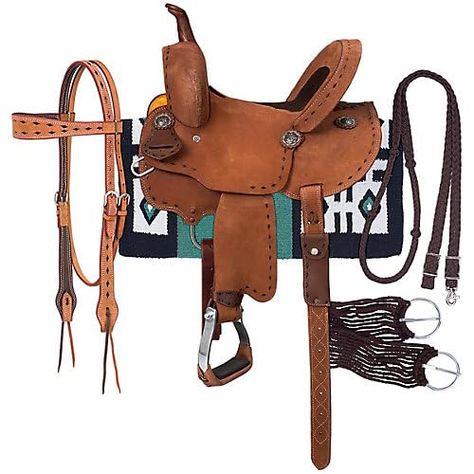 PRICES MAY VARY. Royal King Branson Roughout Barrel Saddle Package This lightweight built-stout barrel saddle is designed to shave seconds off your run. This saddle is built on a secure rawhide wrapped fiberglass barrel tree with a deep comfortable bicycle suede seat. Features bold chocolate buckstitching and antiqued silver conchos. Complete with in-skirt rigging, Tough1 quick change stirrup buckles, and angled aluminum barrel stirrups with non-slip tread. Quarter horse style bars to fit most h Western Barrel Saddles, Barrel Racing Saddle, Western Pleasure Saddle, Reining Saddle, Trail Saddle Western, Barrel Racing Tack Rodeo, Breastcollars Barrel Racing, Western Horse Saddles, Barrel Racing Saddles