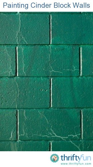 This is a guide about painting cinder block walls. Cinder blocks are a rather porous material and may require some special steps when painting, for best results. Cheap Ways To Cover Cinder Block Walls, Cedar Landscaping, Cinder Block Paint, Painting Concrete Walls, Cement Steps, Backyard Wall, Cinder Block Bench, Basement Paint Colors, Dry Basement