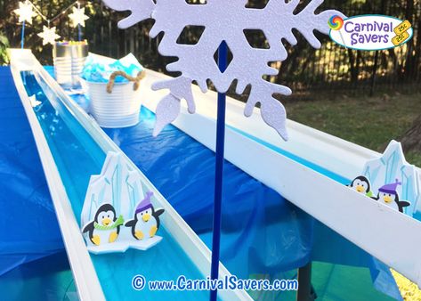 Penguin Race Winter Carnival Game Idea Winter Festival Ideas, Winter Carnival Games, Winter Party Games, Carnival Activities, Carnival Games For Kids, Christmas Fair Ideas, Festival Games, Winter Carnival, Festival Ideas