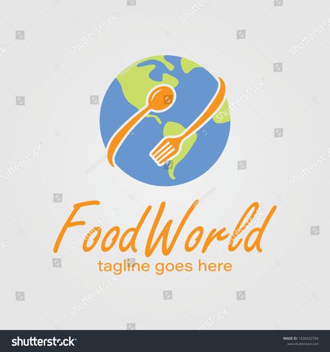 Logo Food World Template Design #Ad , #SPONSORED, #Food#Logo#World#Design Food Factory Logo, Hm Logo, Factory Logo, Cooking Logo, Print Design Trends, Logo Options, World Logo, Food World, Around The World Food