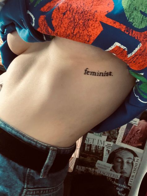 Female Tattoo Quotes, Empowering Women Tattoo Ideas, Womens Rights Tattoo, Tattoos For Women Empowerment, Gen Z Tattoo Ideas, Women Empowerment Tattoo Ideas, Feminist Tattoos For Women, Feminism Tattoos For Women, Woman Empowerment Tattoos