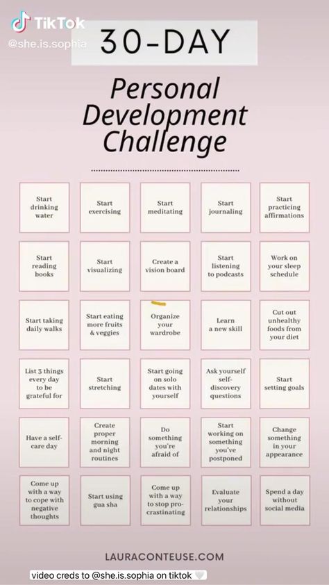 Landing is such an incredible creative tool to use as a hobby, but it also helps with personal growth and even professional development in design and curation! Love that @she.is.sophia (on TikTok) used it as a tool for this 30-day personal development challenge by Laura Conteuse 💐    #FitnessTips #Wellness #NutritionTips #HealthyLiving #HealthTips #SelfCare #FitLife #HealthyLifestyle One Month Glow Up Challenge, Month Glow Up Challenge, Grow Money, Vision Board Book, Glow Up Challenge, Create A Vision Board, Skin Care Guide, Natural Face Skin Care, Tongue Health