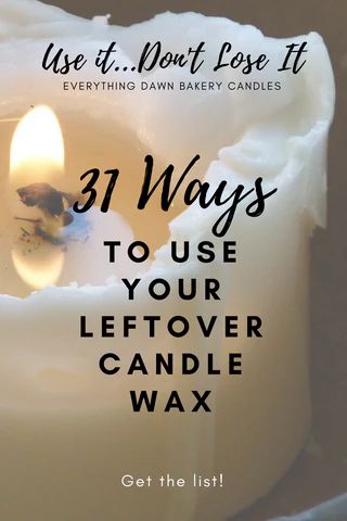 Repurpose Candle Wax, Leftover Candle Jars, Recycle Candle Wax, Reuse Candle Wax, Candle Wax Crafts, Leftover Candle Wax, Wax Crafts, Reuse Candle Jars, Leftover Candle