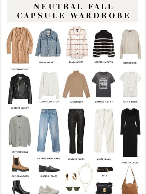 Create an effortless fall capsule wardrobe 2023 with these fall wardrobe essentials. Get classic capsule wardrobe inspiration plus tons of casual fall outfits for women that work for the mom, the minimalist, and the socialite who loves going out. Find a perfect mix of comfy, French flair, neutrals, leggings, denim, and versatile closet staples! Fall Capsule Outfits 2022, Capsule Wardrobe 2023 30s, Capstone Wardrobe Women, Fall Closet Essentials Capsule Wardrobe, Fall Weekend Travel Capsule Wardrobe, Fall 2023 Essentials, Fall Staple Wardrobe 2023, Fall Time Capsule Wardrobe 2023, Capsule Wardrobe 2023 Midsize