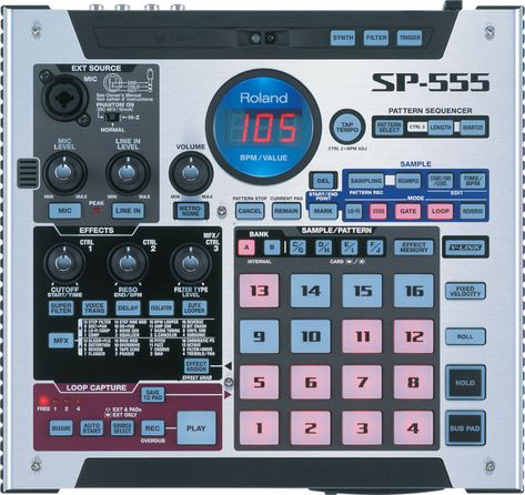 Audio Samplers, Roland Keyboard, Digital Dj, Music Machine, Drum Pad, Home Recording Studio, Music Tech, Music Production, Dj Equipment