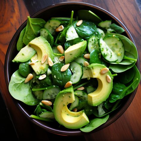 Spinach and Avocado Salad Recipe | Recipes.net Raw Spinach Recipes, Spinach Meals, Healthy Spinach Salad, Poppyseed Dressing Recipe, Avocado And Spinach, Avocado Spinach Salad, Cheese Salad Recipes, Simple Spinach Salad, Cottage Cheese Salad