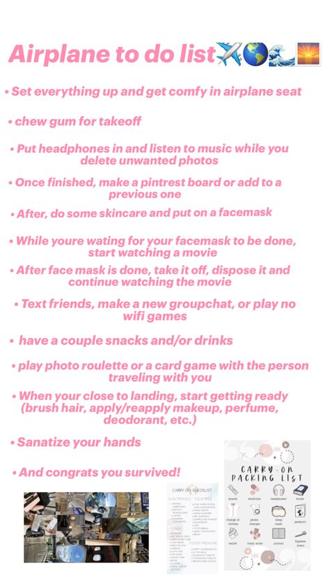 Save this to have a fun plane ride! Things To Do On A Airplane Teens, No Wifi Games For Airplane, What To Take On The Plane, 12 Hour Plane Ride Essentials, Airplane Tips For Teens, Things To Do On Flights, Things To Do On Plane Rides, Things To Do On A Long Plane Ride, Things To Do On A Flight