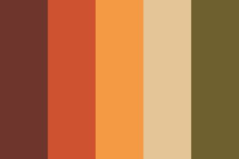 Atum Color Palette, Autumn Wedding Pallet, Autumn Pallete Colors, Six Colour Palette, Autumn Colour Pallet, Small Color Palette, Good Color Palettes, Fall Pallet Colors, Cool Color Pallets