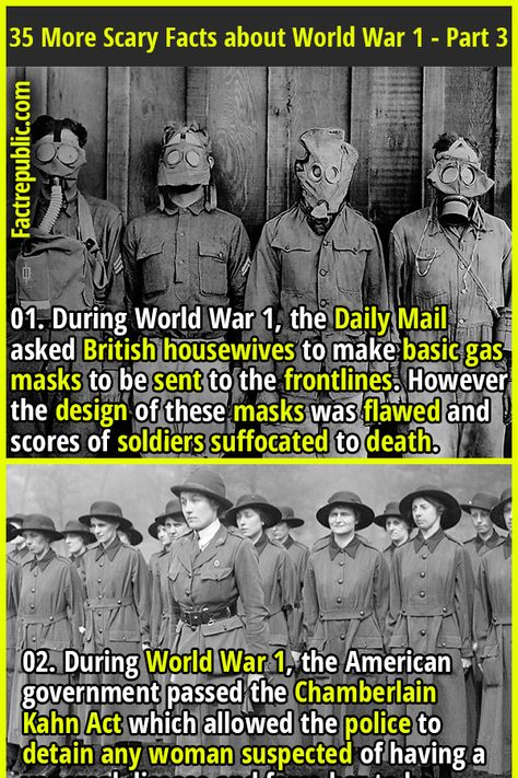 Ww1 Facts, Horror Women, Facts About World, Ww2 Facts, World History Facts, Ww1 Art, Ww1 British, Ww1 Soldiers, Fact Republic