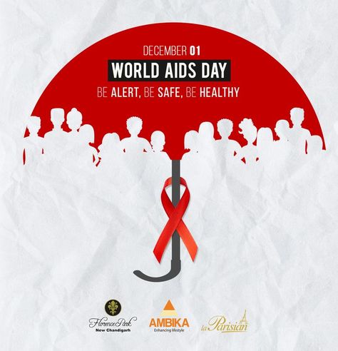 Together we must work hard to put an end to this disease and have a beautiful tomorrow…. Best wishes on World AIDS Day. #aidsday #aids #worldaidsday #hiv #aidsawareness #hivaids #hivawareness #hivprevention #awareness #mentalhealthawareness #communityoutreach #ambikarealcon Organisation, Aids Day Poster Design, Hiv Awareness Posters, Aids Awareness Poster Art, Hiv Aids Art Poster, World Aids Day Creative Ads, World Aids Day Posters, Worlds Aids Day, Aids Day Poster