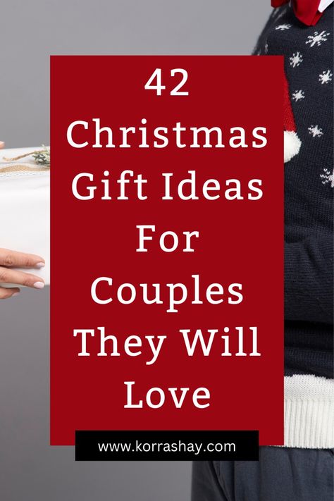 Couples Gifts For Friends, Diy Couples Gifts Christmas, Date Night Christmas Basket, Partner Christmas Gifts, Date Gifts For Couples, Together Gifts For Couples, Romantic Christmas Ideas Couple, Gifts For Husband And Wife, Couple Christmas Gift Basket