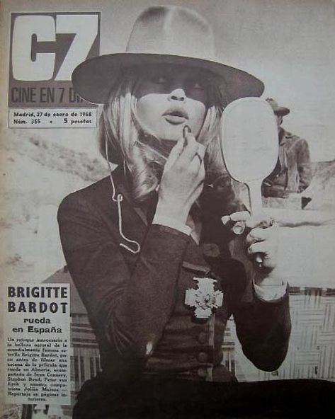 Magazine Photos, Cliff Richard, Brigitte Bardot, Magazine Covers, Cover Photos, Magazine Cover, Cowboy, Magazine, Tumblr