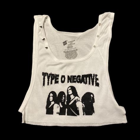 Type O Negative Shirt, Future Shop, Goth Clothes, Type O Negative, Muscle Shirt, Muscle Shirts, Goth Outfits, Cropped Style, Colby