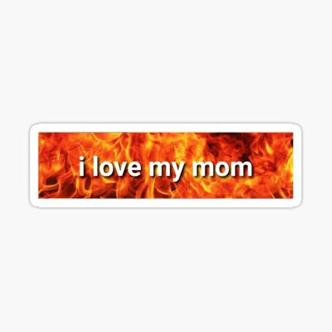 #redbubble #sticker #bumpersticker #funny #meme #car #driver #funnysticker #bumper @redbubble Silly Bumper Stickers, Funny Car Bumper Stickers, Ironic Tees, I Love My Mom, Love My Mom, Car Deco, Funny Bumper Stickers, Cool Car Accessories, Car Things