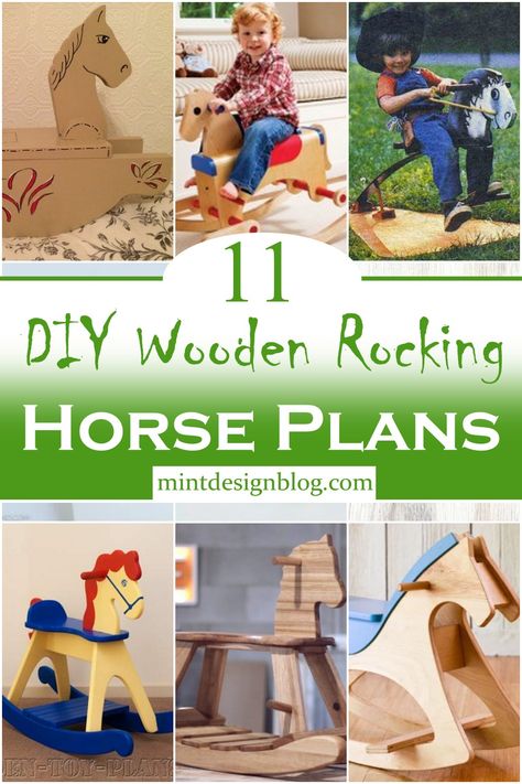 Rocking Horse Illustration, Wooden Rocking Horse Plans, Rocking Horse Diy, Rocking Horse Plans, Wooden Rocking Horse, Horse Illustration, Horse Diy, Wooden Horse, Special Kids