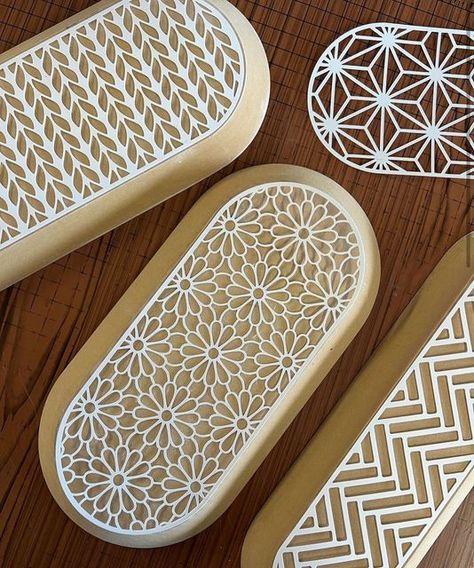 GR Pottery Forms on Instagram: "Beautiful new stencils from @plumislandtransfers that can be used with our Rounded Rectangle Forms 💜" Gr Pottery Forms, Pottery Stencils, Urban Furniture Design, Glaze Ideas, Amaco Glazes, Pottery Form, Urban Furniture, Rounded Rectangle, Pottery Tools