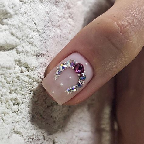 Horse Nails, Diamond Nail Art, Nail Jewels, Swarovski Nails, Nails Design With Rhinestones, Nail Design Ideas, Nails 2021, Long Square Acrylic Nails, Diamond Nails