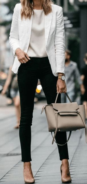 Summer Work Outfits, Black Outfits, Ropa Semi Formal, Chic Work Outfit, Job Interview Outfit, Spring Work Outfits, Outfit Chic, Amal Clooney, Mode Casual