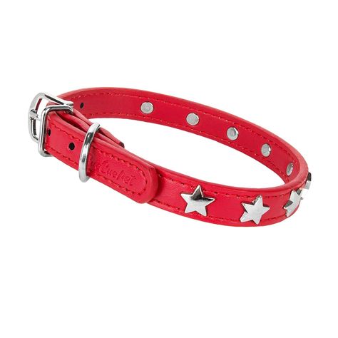 CueCue Pet Studded Pet Collar * Learn more by visiting the image link. Pet Items, Leather Dog Collar, Dog Collars & Leashes, Collar And Leash, D Ring, Pet Collars, Dog Collar, Pet Dogs, Comfort Fit