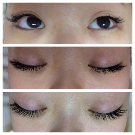 full set of xtremelashes 8-10mm thick 35 curve.  natural lashes were average length and pin straight! these extensions give just enough volume and slight curve to look absolutely natural and not weigh down the clients eye.   #xtremelashes #fauxmink #eyelashes #eyelashextensions #lashextensions #lashes #lashpro #lashionista #lashtenia #makeup #beautysecrets #individuallashextensions #individualeyelashextensions #lashaddict #lashstylist #asianeyelashes #asianeyes Individual Lashes Korean, Monolid Eye Lash Extensions, Eyelash Extensions Monolid Eyes, Lash Extensions Monolid Eyes, Monolid Eyelash Extensions, Monolid Lash Extensions, Asian Lashes, Semi Permanent Eyelashes, Eyelash Extensions Styles