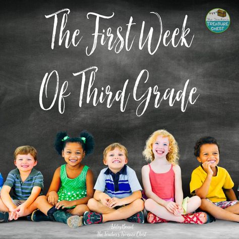 First Week of Third Grade - The Teacher's Treasure Chest First Week Of Third Grade Lesson Plans, First Week Of Third Grade Activities, First Week Of School Activities 3rd, Core Knowledge Third Grade, First Week Of School Activities 3rd Grade, First Day Of School Lesson Plans, First Week Of Third Grade, First Week Of School Ideas 3rd Grade, Back To School Activities 3rd Grade