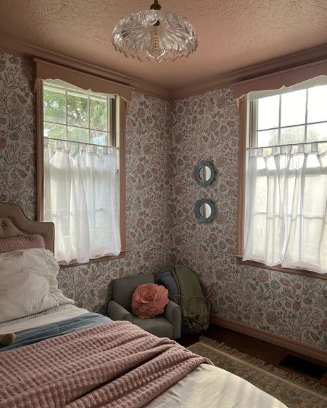 Country cottage bedroom