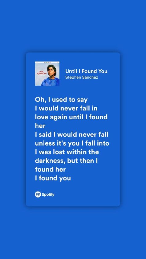 Until I Found You Lyrics Wallpaper, I Would Never Fall In Love Again Lyrics, Cute Song Quotes, Music Wallpapers, Lyrics Spotify, Great Song Lyrics, Gonna Love You, My Love Song, Meaningful Lyrics